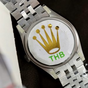 Đồng hồ Rolex DateJust Nữ Replica 11 Mặt Xà Cừ Dây Jubilee Nhà Máy THB 31mm