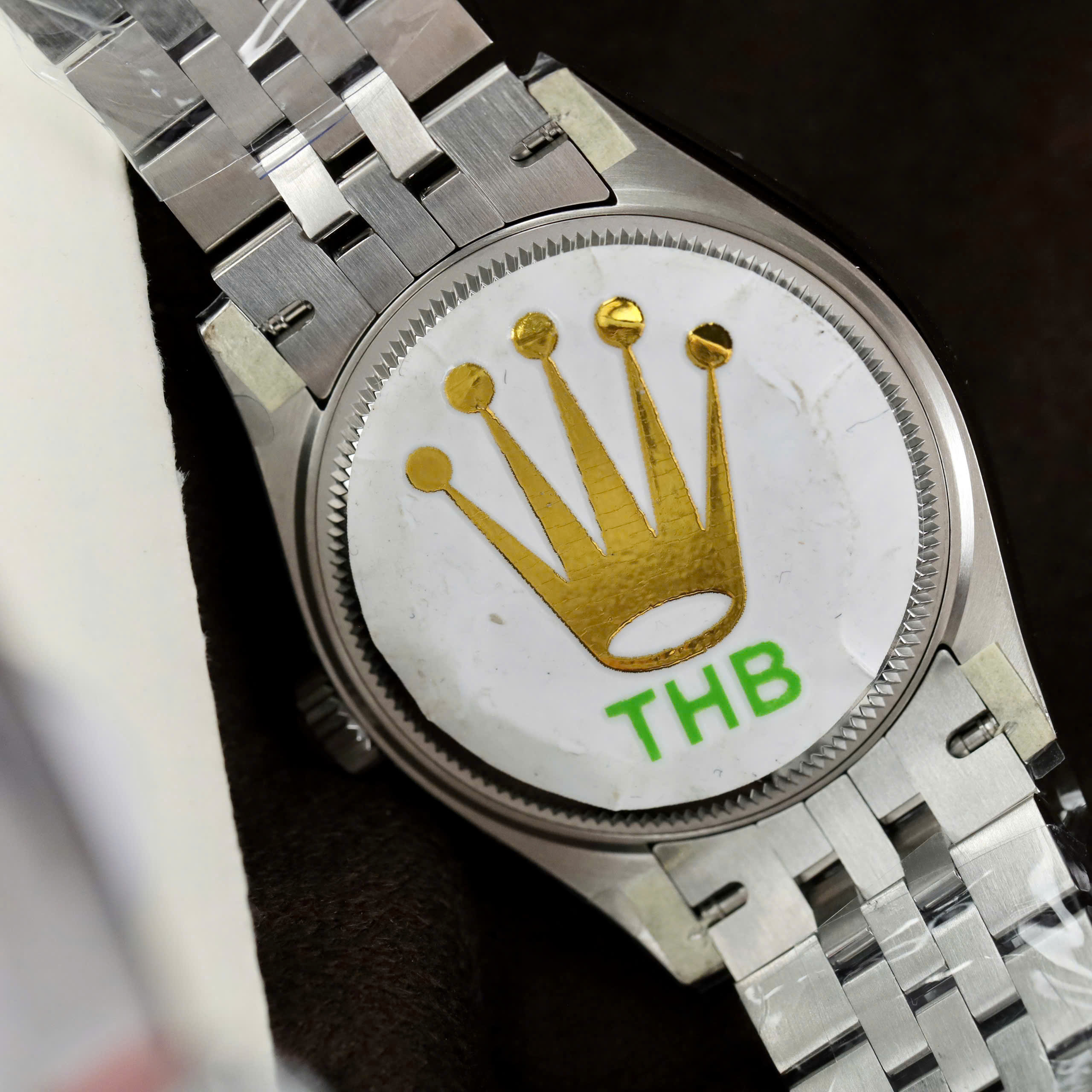 Đồng hồ Rolex DateJust Nữ Replica 11 Mặt Xà Cừ Dây Jubilee Nhà Máy THB 31mm (8) Đồng hồ Rolex DateJust Nữ Replica 11 Mặt Xà Cừ Dây Jubilee Nhà Máy THB 31mm