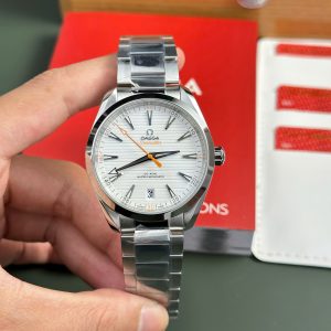 Đồng Hồ Omega Seamaster Aqua Terra 150M Replica 11 Mặt Trắng Nhà Máy VS 41mm