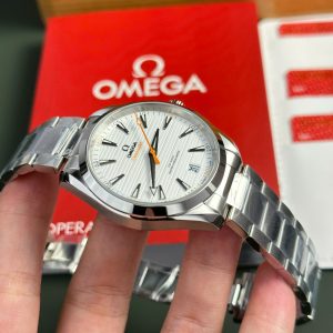 Đồng Hồ Omega Seamaster Aqua Terra 150M Replica 11 Mặt Trắng Nhà Máy VS 41mm