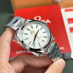 Đồng Hồ Omega Seamaster Aqua Terra 150M Replica 11 Mặt Trắng Nhà Máy VS 41mm
