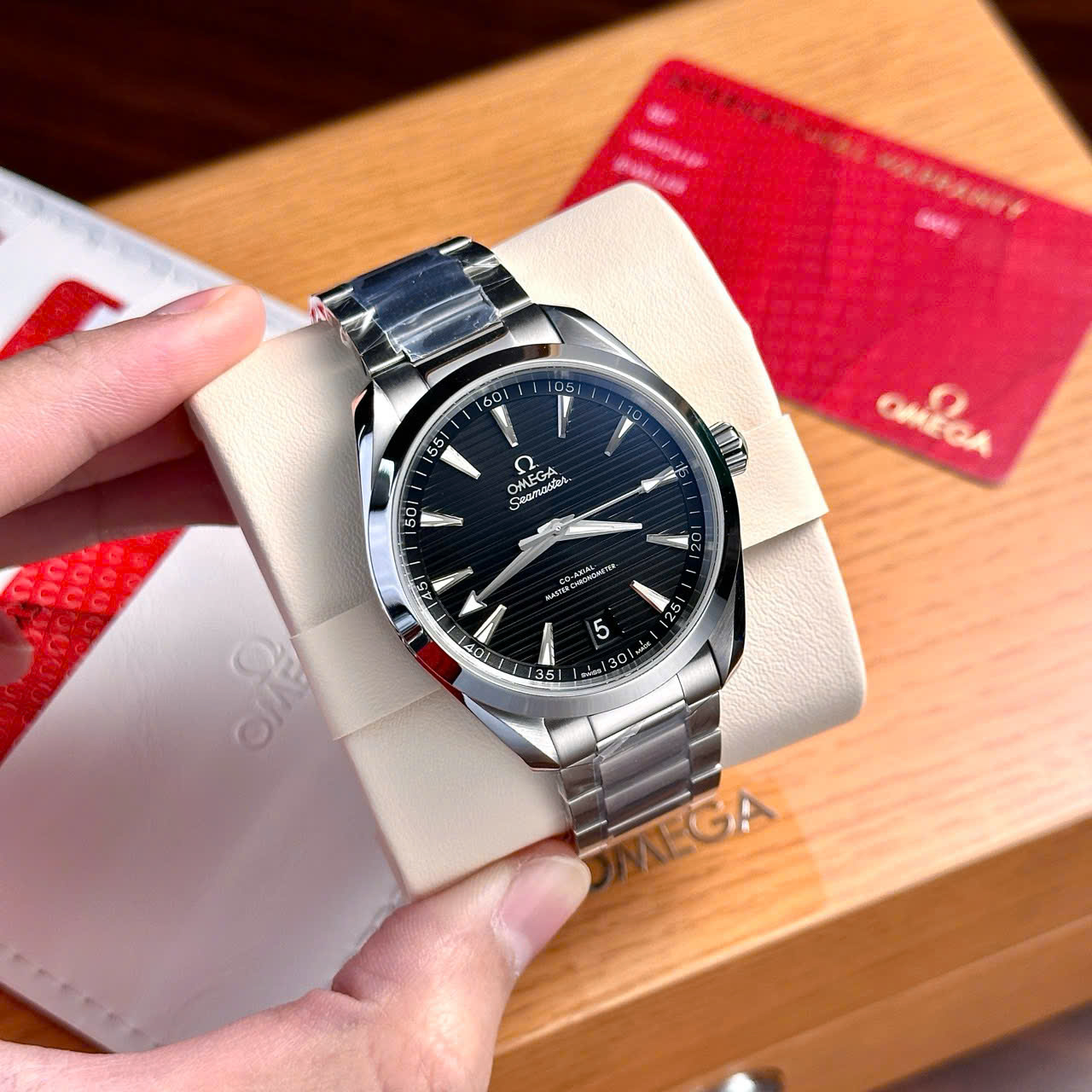 Đồng Hồ Omega Seamaster Replica 11 Aqua Terra 150M Cọc Số Dạ Quang Nhà Máy VS 41mm (1) Đồng Hồ Omega Seamaster Replica 11 Aqua Terra 150M Cọc Số Dạ Quang Nhà Máy VS 41mm