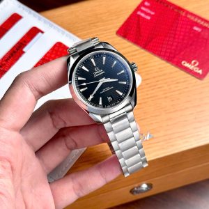 Đồng Hồ Omega Seamaster Replica 11 Aqua Terra 150M Cọc Số Dạ Quang Nhà Máy VS 41mm