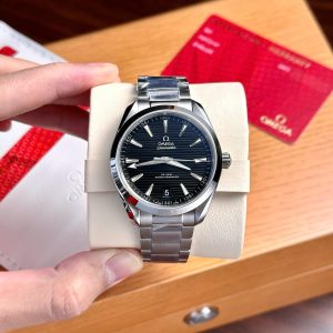 Đồng Hồ Omega Seamaster Replica 11 Aqua Terra 150M Cọc Số Dạ Quang Nhà Máy VS 41mm