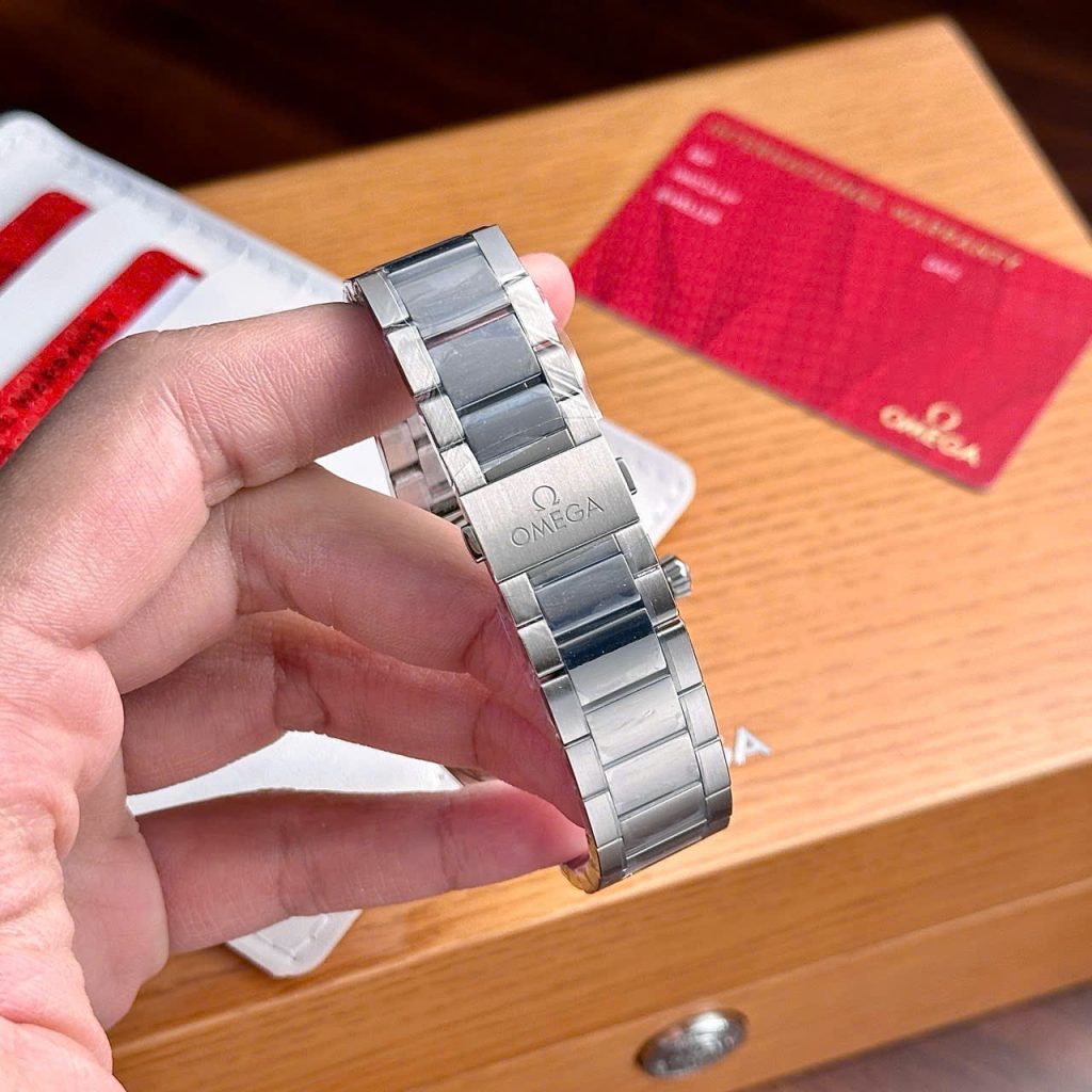 Đồng Hồ Omega Seamaster Replica 11 Aqua Terra 150M Cọc Số Dạ Quang Nhà Máy VS 41mm