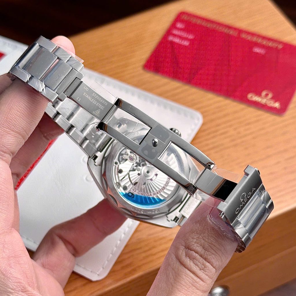 Đồng Hồ Omega Seamaster Replica 11 Aqua Terra 150M Cọc Số Dạ Quang Nhà Máy VS 41mm