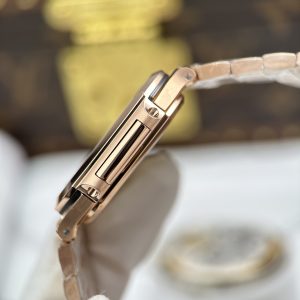 Đồng Hồ Patek Patek Philippe Chế Tác Cubitus 7128 Vàng Hồng Mặt Nâu 45mm