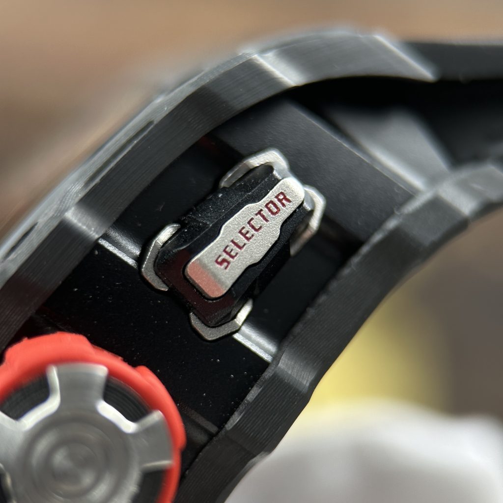 Đồng Hồ Richard Mille Replica 11 RM 35-03 Rafael Nadal Vỏ Carbon TPT Màu Đen 43.2x50mm