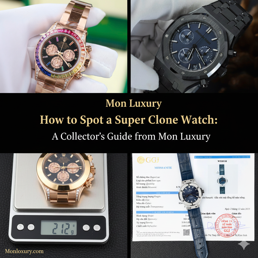 How to Spot a Super Clone Watch A Collector's Guide from Mon Luxury (2)