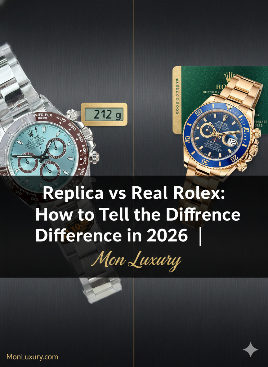 Replica vs Real Rolex How to Tell the Difference in 2026 Mon Luxury