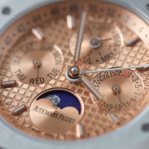 Đồng Hồ Audemars Piguet 26574 Replica Luxury Mặt Cá Hồi Dây Kim Loại Nhà Máy BBS 41mm