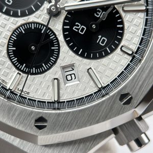 Đồng Hồ Audemars Piguet Chế Tác Royal Oak Chronograph 26331 Mặt Trắng Nhà Máy APS 41mm