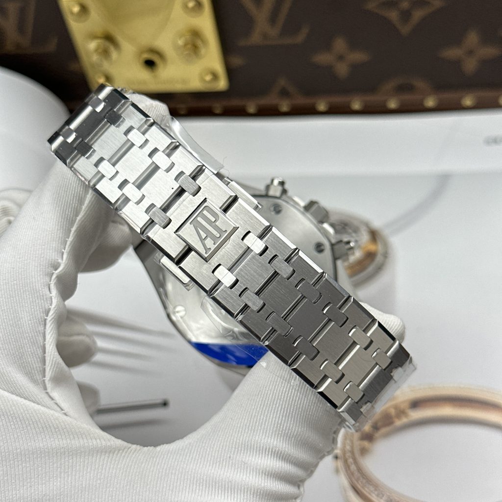 Đồng Hồ Audemars Piguet Chế Tác Royal Oak Chronograph 26331 Mặt Trắng Nhà Máy APS 41mm