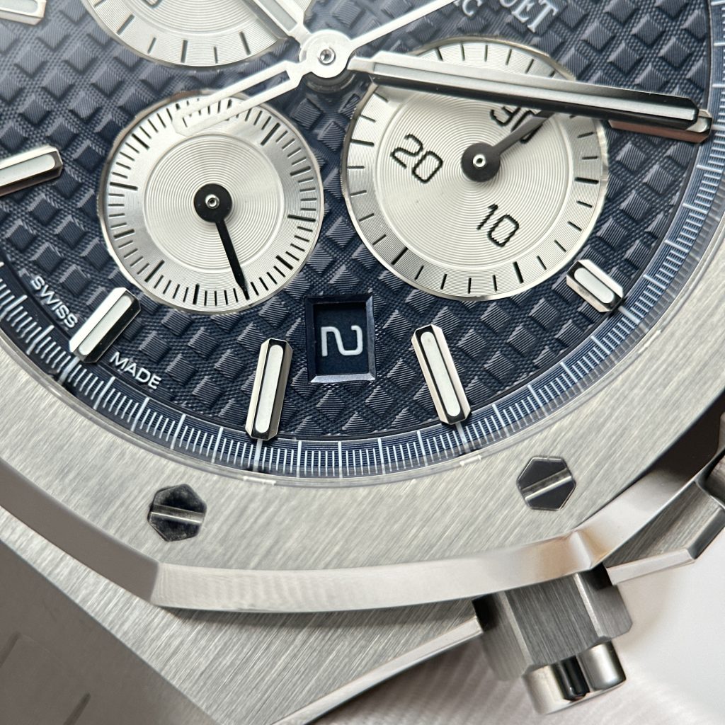 Đồng Hồ Audemars Piguet Rep11 Royal Oak Chronograph 26331 Mặt Xanh Blue Nhà Máy APS 41mm