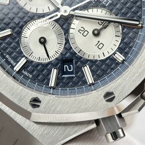 Đồng Hồ Audemars Piguet Rep11 Royal Oak Chronograph 26331 Mặt Xanh Blue Nhà Máy APS 41mm