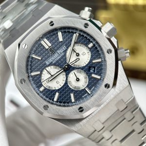 Đồng Hồ Audemars Piguet Rep11 Royal Oak Chronograph 26331 Mặt Xanh Blue Nhà Máy APS 41mm
