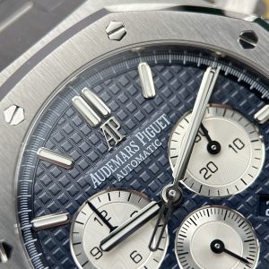 Đồng Hồ Audemars Piguet Rep11 Royal Oak Chronograph 26331 Mặt Xanh Blue Nhà Máy APS 41mm