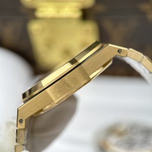 Đồng Hồ Audemars Piguet Royal Oak Chronograph 26331 Chế Tác Mạ Vàng Mặt Xanh Lá Nhà Máy APS 41mm