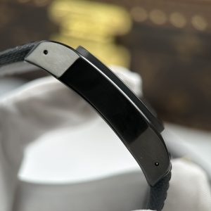 Đồng Hồ Cartier Santos 100 XL Replica Luxury Vỏ Mạ ADLC Mặt Đen 41x51mm