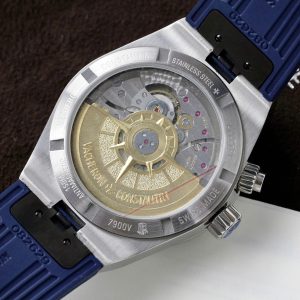 Đồng Hồ Vacheron Constantin Overseas Dual Time 7900V Replica 11 Xanh Blue Nhà Máy PZ 41mm