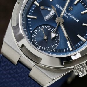 Đồng Hồ Vacheron Constantin Overseas Dual Time 7900V Replica 11 Xanh Blue Nhà Máy PZ 41mm